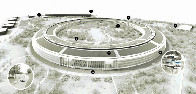 Khám phá trụ sở phi thuyền như phim viễn tưởng, giá tỷ USD của Apple - 8