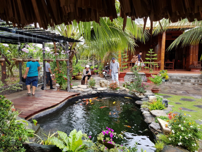 Choáng với căn nhà làm từ .... 4000 cây dừa lão trăm tuổi! - 5