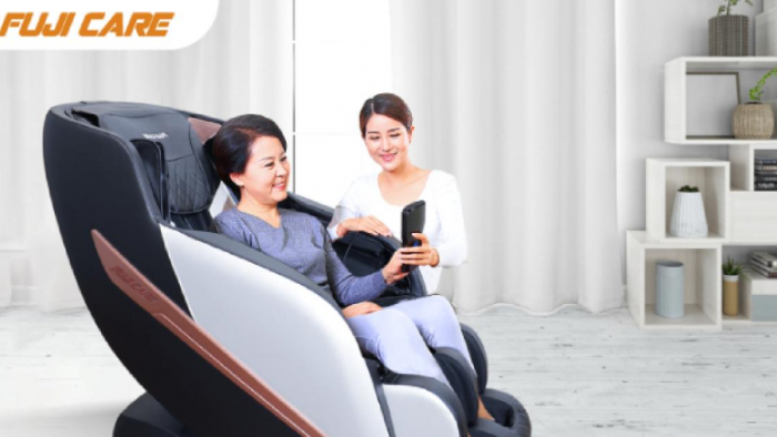 Ghế massage Fuji Care: Gửi cha sức khỏe, gửi mẹ niềm vui
