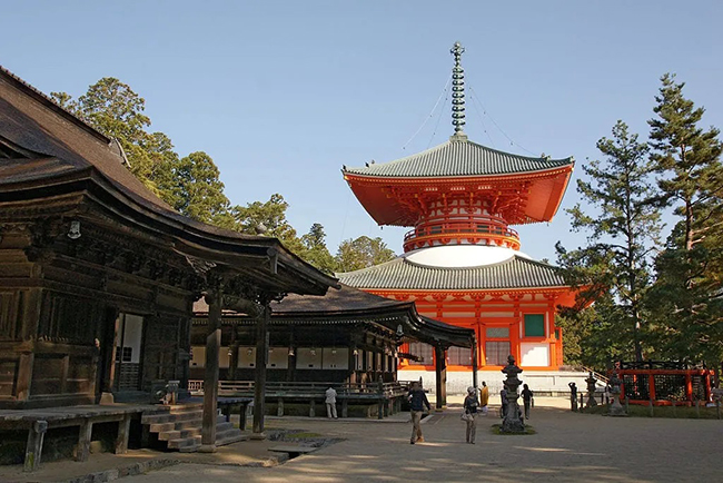 Koya-San: Đây là một thị trấn linh thiêng, yên tĩnh và nằm ở vùng núi Kansai có rừng bao phủ. Nếu thích, bạn có thể sống trong một shokubo (nhà nghỉ trong chùa) và trải nghiệm cuộc sống như những nhà sư. 

