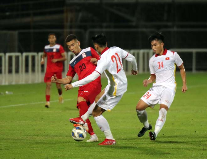 Trực tiếp bóng đá U23 Việt Nam - U23 Kyrgyzstan: Thảnh thơi trong những phút cuối (Hết giờ) - 13