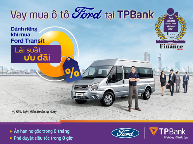 TPBank đồng hành cùng Ford Việt Nam ưu đãi khách mua xe - 1