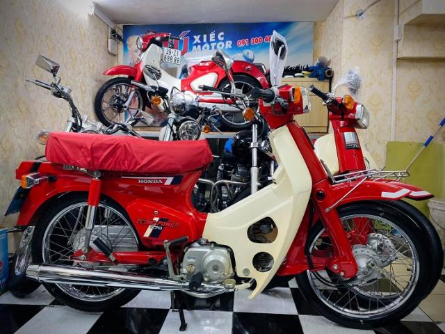 Xe máy Honda DD đỏ đập thùng giá trăm triệu tại Sài Gòn