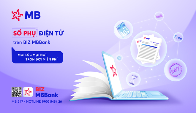 Mọi lúc mọi nơi – trọn đời miễn phí với “Sổ phụ điện tử” trên BIZ MBBank - 1