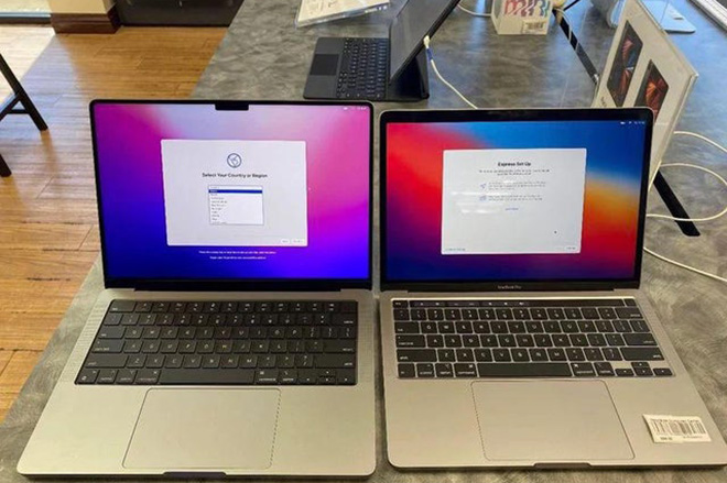 Chưa lên kệ, MacBook Pro 14 inch và 16 inch đã rầm rộ xuất hiện - 1