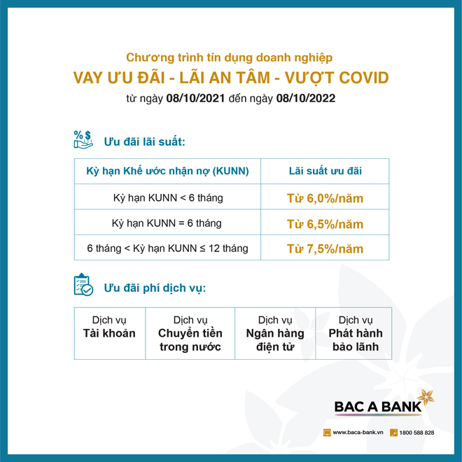 Vay ưu đãi từ Bac A Bank, doanh nghiệp an tâm vượt Covid-19 - 2