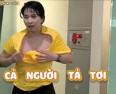 Bị xé áo trên truyền hình, "nam rapper sát gái số 1 Việt Nam" lộ body vạm vỡ - 3