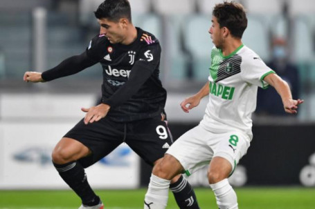 Kết quả bóng đá Juventus - Sassuolo: Rượt đuổi hấp dẫn, cú sốc phút 90+5 (Vòng 10 Serie A)
