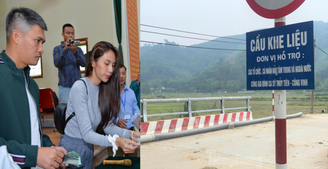 Thủy Tiên xây cầu ở Nghệ An chênh lệch 645 triệu gây tranh cãi dữ dội - 1
