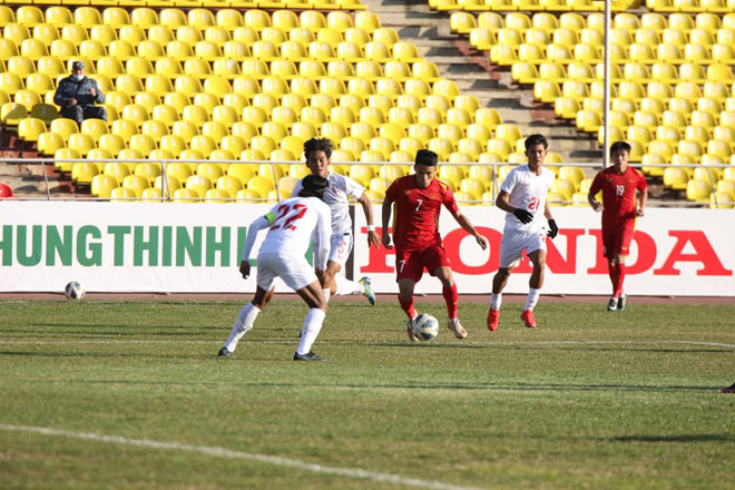 Trực tiếp bóng đá U23 Việt Nam - U23 Myanmar: Bảo toàn tốt thành quả (Vòng loại U23 châu Á) (Hết giờ) - 11