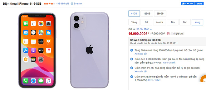 Top smartphone giảm đậm nhất dịp Black Friday 11/11 - 9