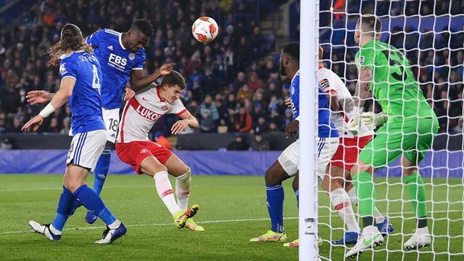 Kết quả bóng đá Leicester City - Spartak Moscow: Vardy trượt 11m, dấu ấn Victor Moses (Europa League) - 1