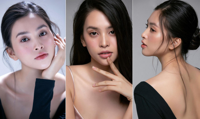 Trang điểm trong veo, Hoa hậu Tiểu Vy vẫn đẹp hút hồn với gương mặt đạt 'tỷ lệ vàng' - 1
