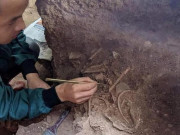 Phát hiện mộ táng trẻ em niên đại 11.000 năm tuổi ở Lạng Sơn
