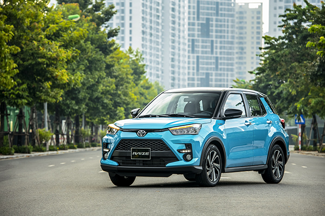 Giá lăn bánh dòng xe Toyota Raize vừa ra mắt tại Việt Nam - 1