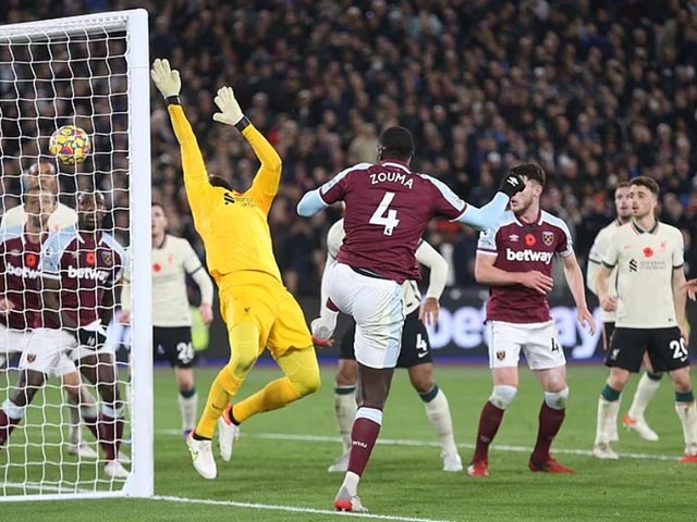 Nóng bảng xếp hạng Ngoại hạng Anh: Top 5 xáo trộn, West Ham đè đầu Liverpool - 1