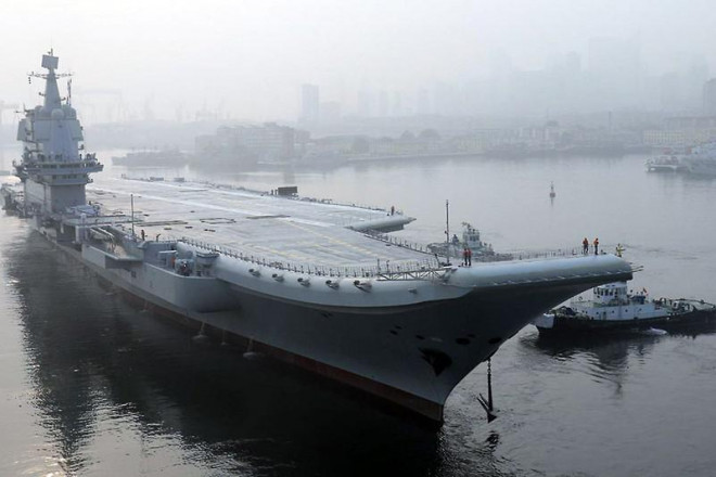 Tàu sân bay mới của Trung Quốc vẫn không thể so với tàu Mỹ - 1