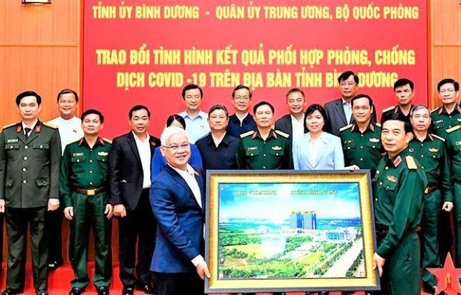 Đại tướng Phan Văn Giang: Quân đội sẵn sàng chi viện cho Bình Dương khi có yêu cầu - 1