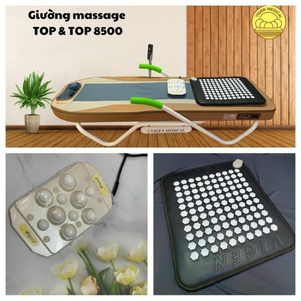 Giường Massage Vigen TOP & TOP 8500 vì sao được yêu thích tại Việt Nam? - 1