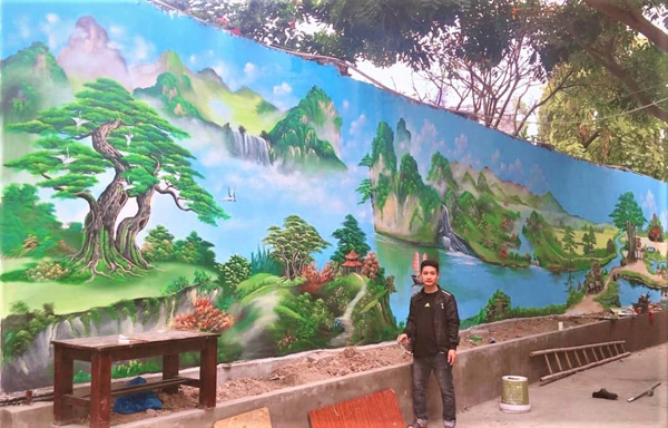 Anh Nguyễn Khắc Tuấn Chia Sẻ Nghệ Thuật Vẽ Tranh Tường: Xu Hướng Trang Trí  Mới Hiện Nay