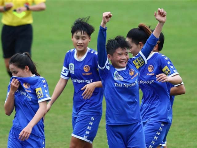 Giải bóng đá nữ quốc gia: Thái Nguyên T&T gây địa chấn - 1