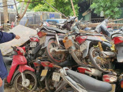 Hà Nội: Người vi phạm bỏ xe, điểm giữ xe của CSGT quá tải trầm trọng