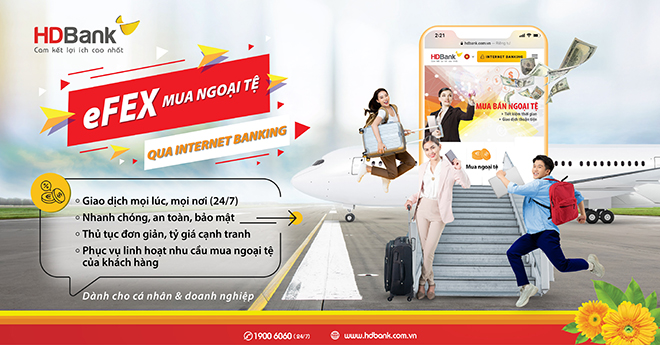 Mua bán ngoại tệ mọi lúc mọi nơi với ứng dụng Ngân hàng số - 1