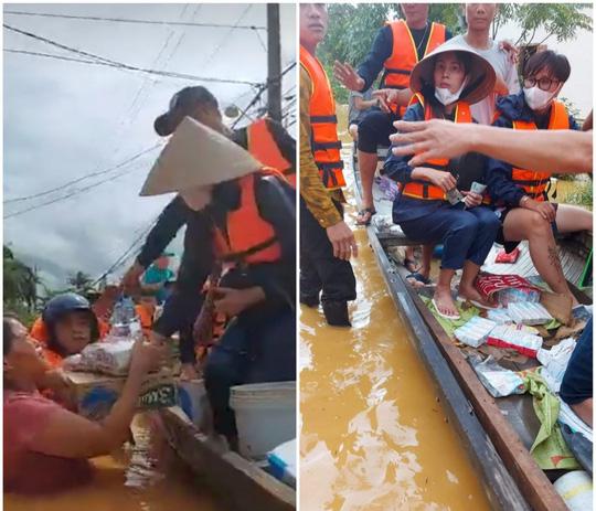 Ca sĩ Thủy Tiên trao từ thiện ở Quảng Trị: Nhiều người được hỗ trợ, nhưng chưa được thống kê - 1