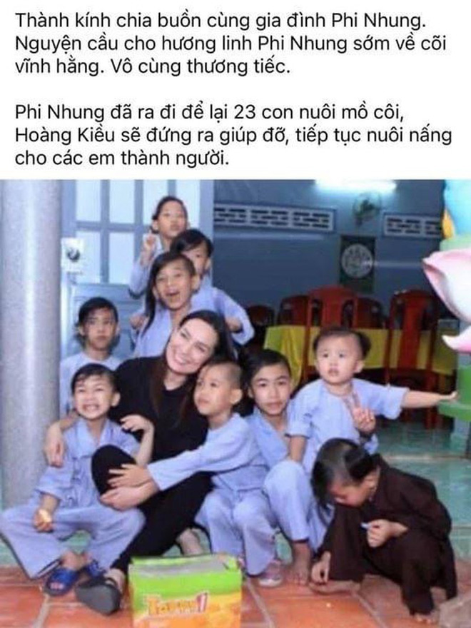Động thái &#34;lạ&#34; của tỷ phú Hoàng Kiều sau tuyên bố nhận 23 người con nuôi của Phi Nhung - 1