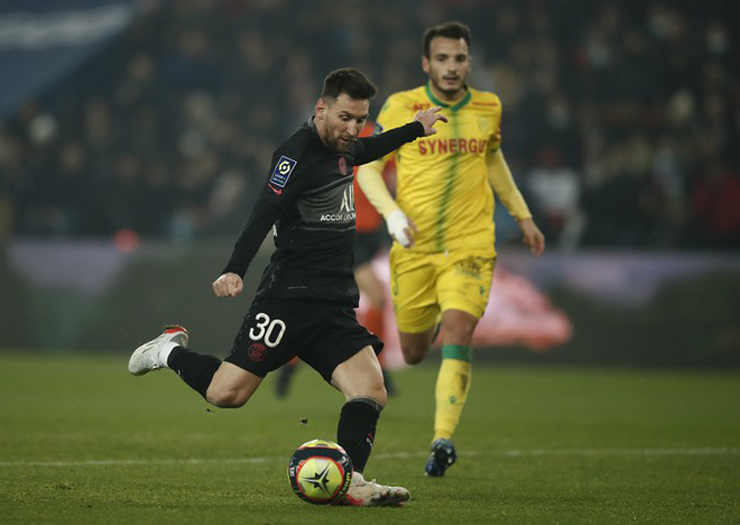 Messi solo đỉnh cao, "mở tài khoản" Ligue 1 giúp PSG ca khúc khải hoàn - 1