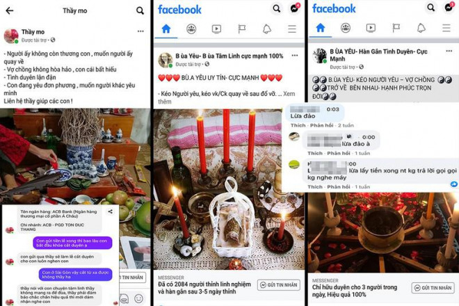 Lừa đảo "giải hạn, cầu duyên online" nhan nhản trên mạng - 1