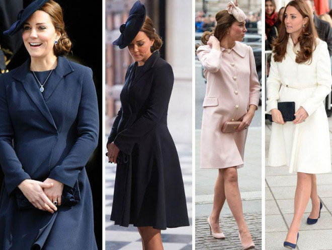 Quyến rũ hệt công nương Kate Middleton, khi mang bầu - 1
