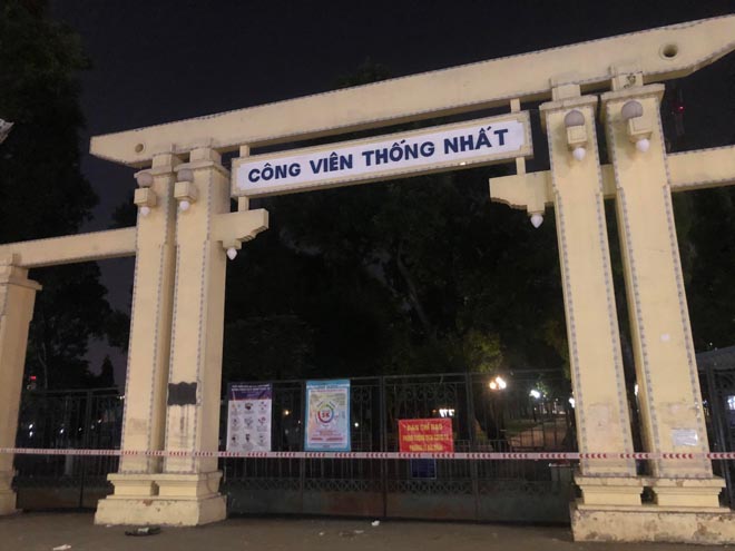 Hà Nội: Bảo vệ dương tính với SARS-CoV-2, tạm phong toả công viên Thống Nhất - 1