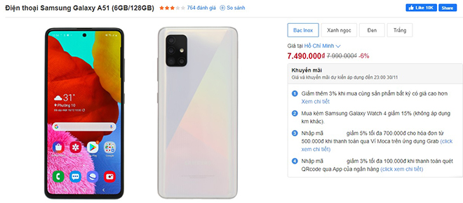 Top Galaxy A được giảm giá nhiều nhất dịp Black Friday - 4