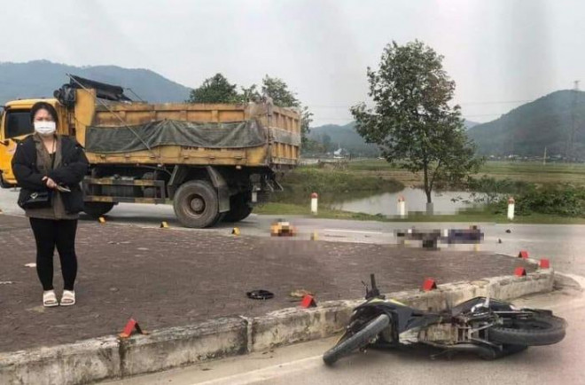 Đôi nam nữ tử vong thương tâm sau va chạm xe tải - 2