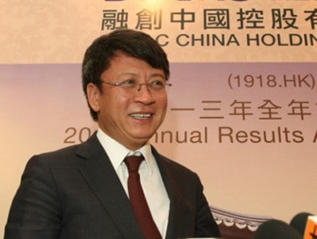 Ông Sun Hong Bin có công phát triển Sunac nhờ mua lại tài sản của các công ty địa ốc.
