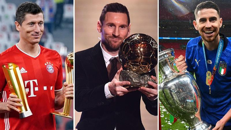Trao giải Quả Bóng Vàng 2021: Messi đánh bại Lewandowski, lần thứ 7 đăng quang - 11