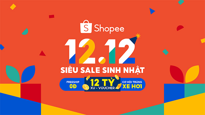 Shopee khởi động sự kiện &#34;12.12 Siêu Sale Sinh Nhật&#34;, khép lại năm 2021 với nhiều niềm vui cho người mua sắm - 1