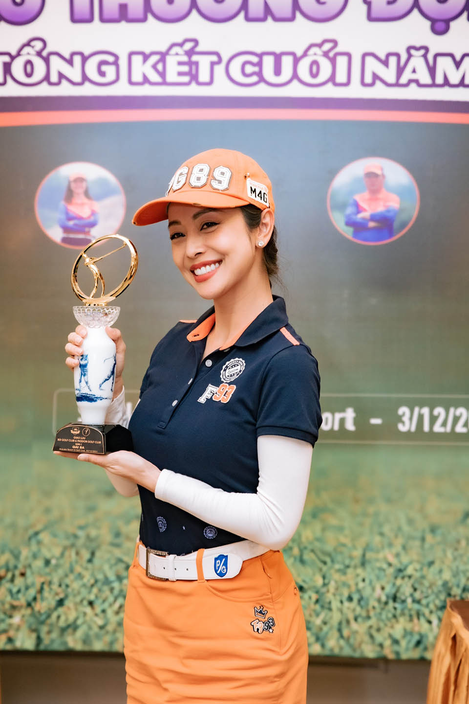 Hoa hậu Ngọc Hân, Jennifer Phạm gây bất ngờ với tài chơi golf “cực đỉnh” - 1