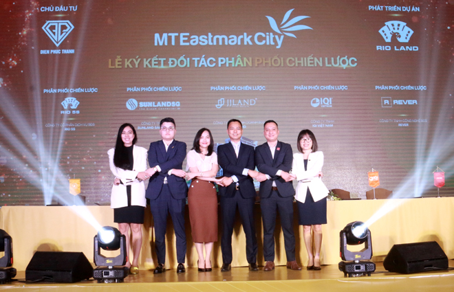 Rio Land ký kết hợp tác và giới thiệu dự án MT Eastmark City đến 10 đơn vị phân phối - 2