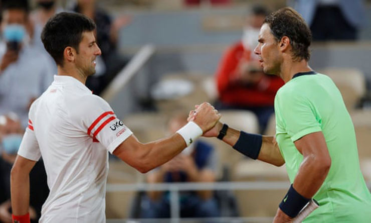 Nadal surrenders to Djokovic to race Grand Slam, 