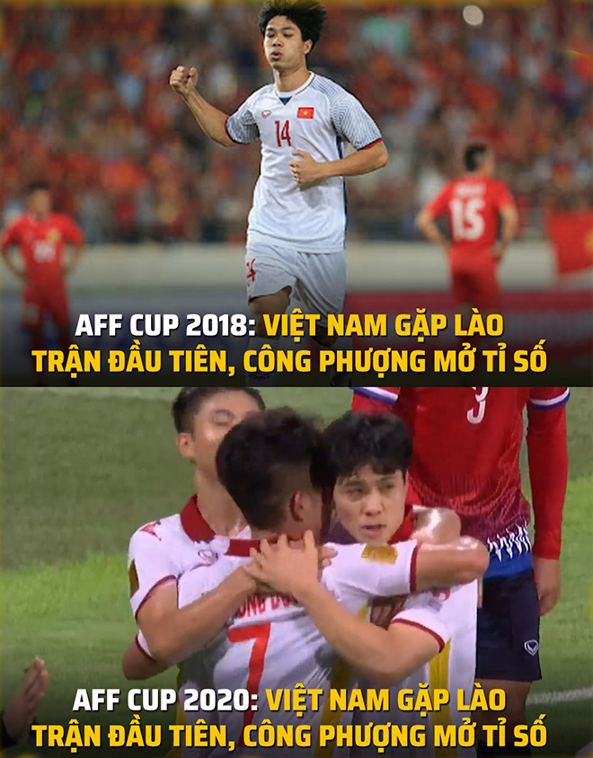 Ảnh chế: Công Phượng &#34;mở hàng&#34; AFF Cup, fan ĐT Việt Nam bắt đầu mơ xa - 1