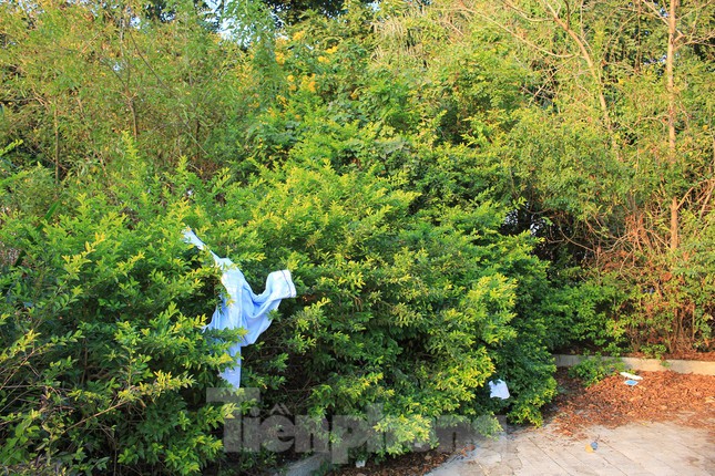 Công viên 'trăm tỷ' ở Hà Nội mới đưa vào sử dụng đã xuống cấp - 6