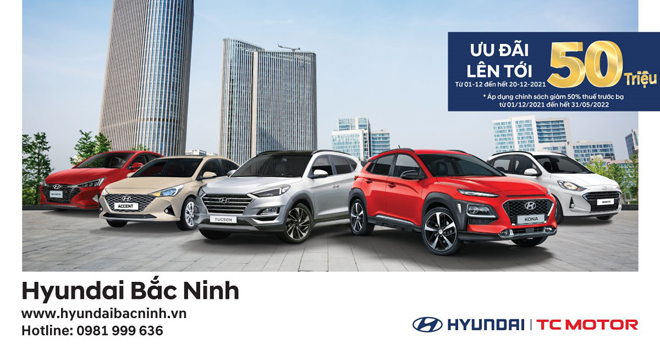 Hyundai Bắc Ninh triển khai chương trình ưu đãi lớn trong tháng 12 - 1