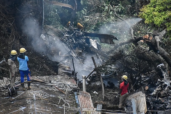 Vụ rơi trực thăng khiến Tổng tham mưu trưởng Ấn Độ thiệt mạng: Tiết lộ về người duy nhất sống sót - 1