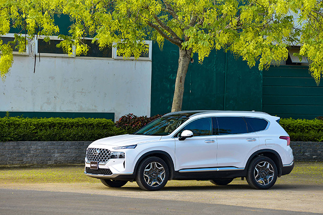 Giá xe Hyundai Santa Fe lăn bánh tháng 12/2021, giảm 50% LPTB - 5