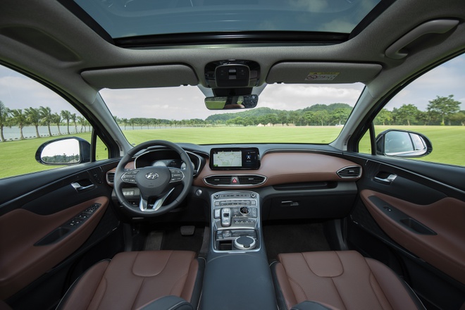 Giá xe Hyundai Santa Fe lăn bánh tháng 12/2021, giảm 50% LPTB - 10