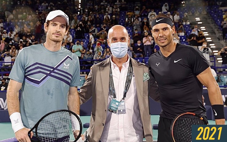Nóng tennis: Nadal bị Murray gieo sầu ngày tái xuất ở bán kết giải Mubadala - 1