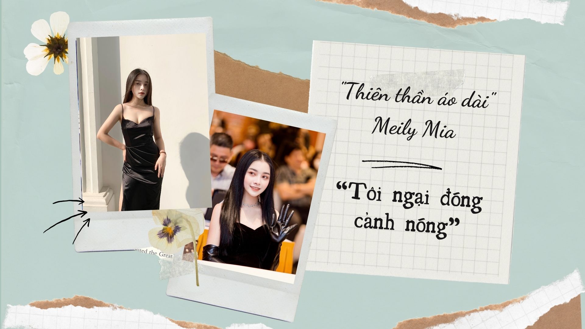 “Thiên thần áo dài” Meily Mia lần đầu xuất hiện trên phim Tết - 1
