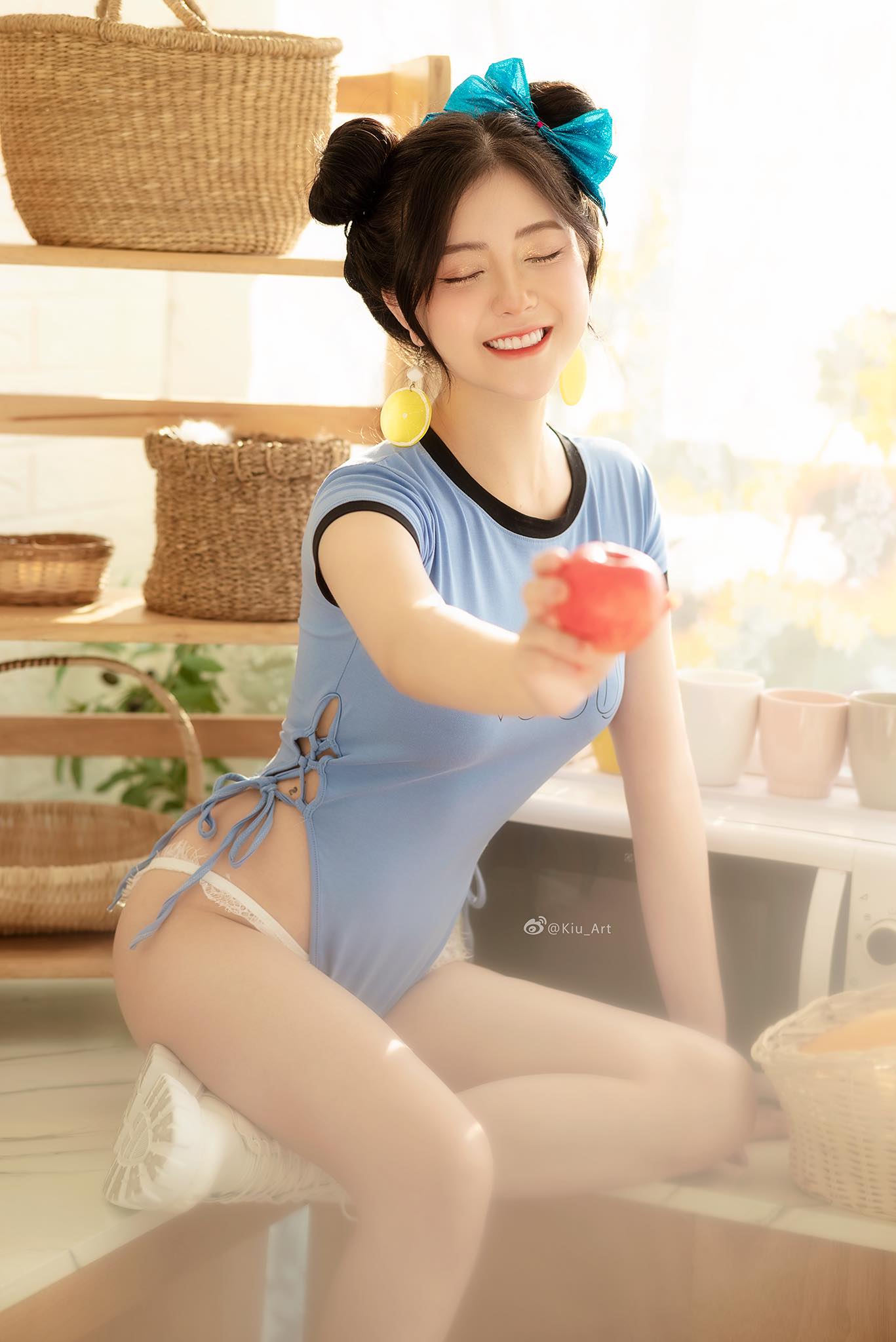 Hot girl Ba Vì “Trang Chuối” gợi cảm với phong cách Lolita, khoe điểm cơ thể hấp dẫn - 4